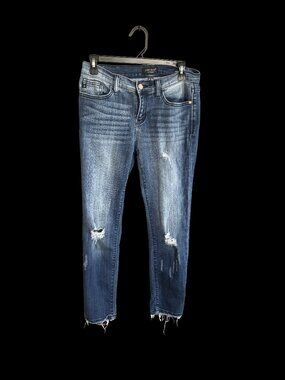Judy Blue NWOT Distressed Hem Skinny Jeans Size 9 / 29